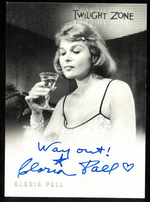 Gloria Pall Twilight Zone Auto Autograph #A-62 
