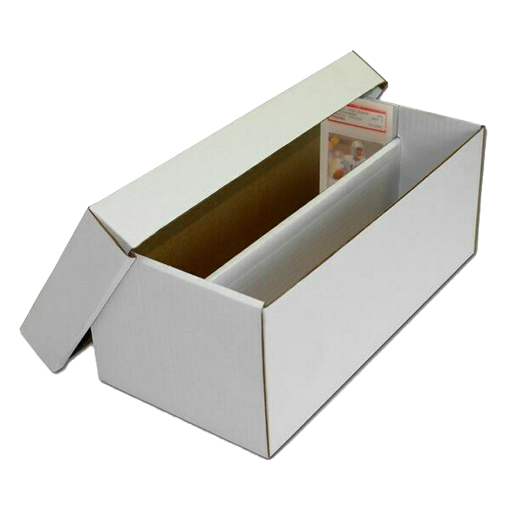 Graded 2 Row Trading Cards Cardboard Storage For Slabs & Top Loaders 