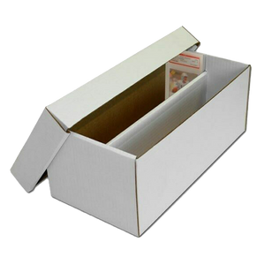 Graded 2 Row Trading Cards Cardboard Storage For Slabs & Top Loaders 