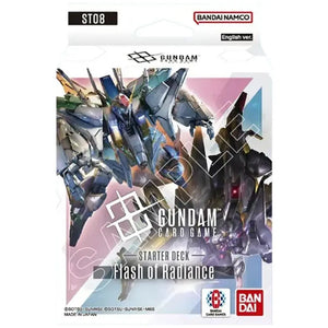 Gundam Card Game Starter Deck ST-08 Flash of Radiance 