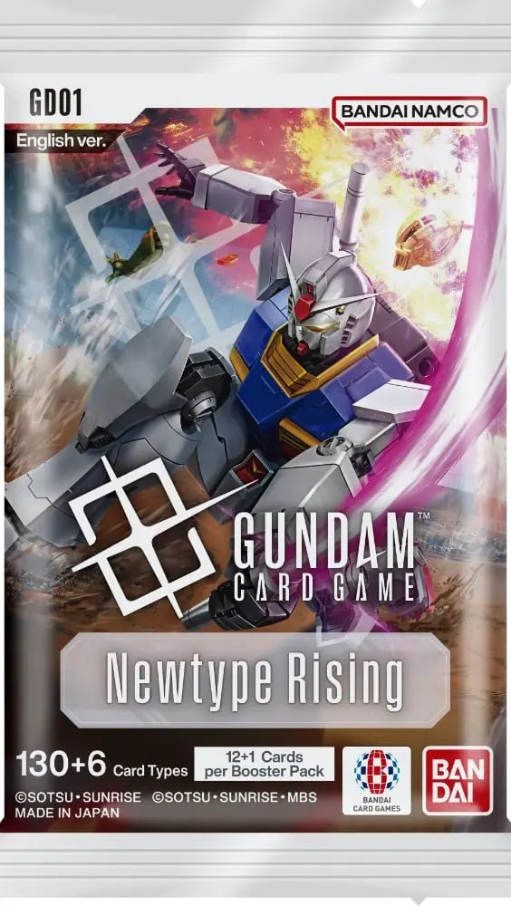 Gundam Newtype Rising Booster Pack Newtype Rising (GD01) (Single Pack Sales) 