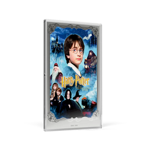 Harry Potter: Philosopher's Stone 1oz Silver Foil Movie Poster 