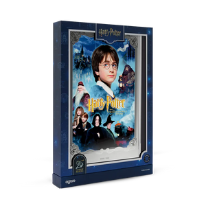 Harry Potter: Philosopher's Stone 1oz Silver Foil Movie Poster 