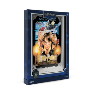 Harry Potter: Sorcerer's Stone Silver Foil Movie Poster 