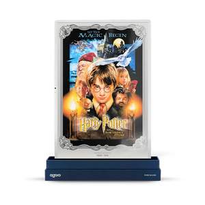 Harry Potter: Sorcerer's Stone Silver Foil Movie Poster 