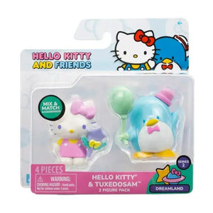 Hello Kitty & Friends 2 Figure Pack Dreamland Hello Kitty & Tuxedosam 