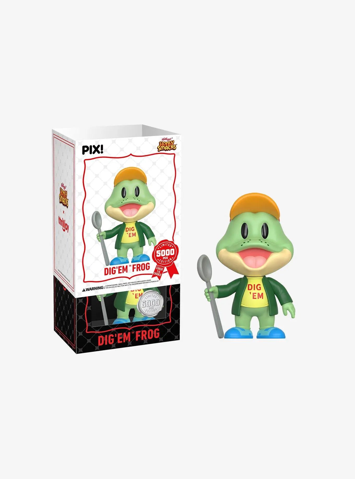 Honey Smacks Cereal with Dig'em Frog 