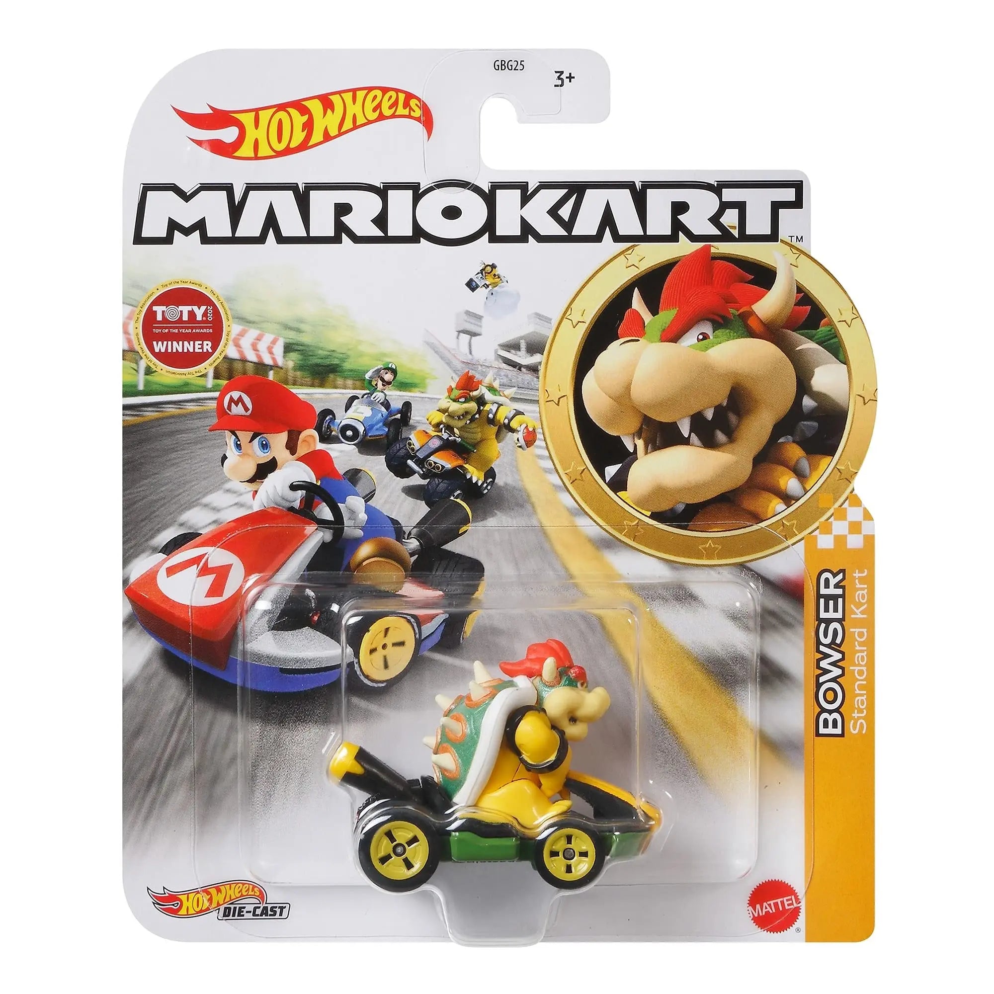Hot Wheels Mario Kart Bowser 