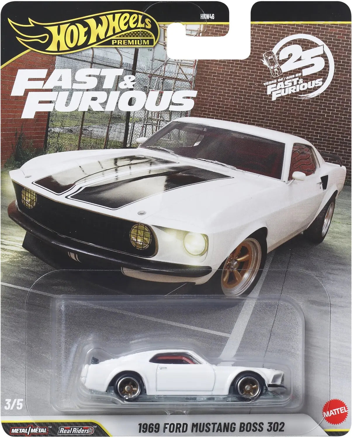Hot Wheels Premium: Fast & Furious 1969 Mustang Boss 302 
