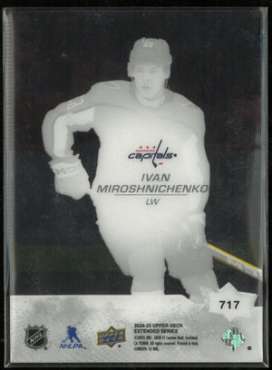 Ivan Miroshnichenko Acetate Young Guns SSP RC Rookie 2023-24 UD 