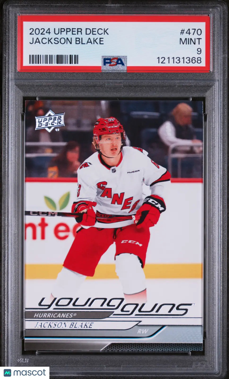 Jackson Blake Young Guns RC PSA 9 Rookie UD Upper Deck 2024-25 24-25 