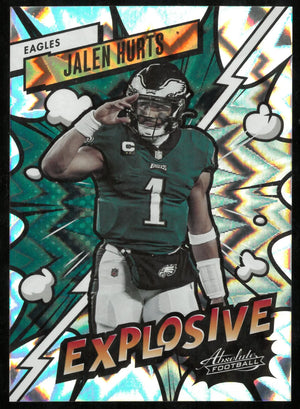 Jalen Hurts Explosive Absolute 2023 Panini SP SSP 