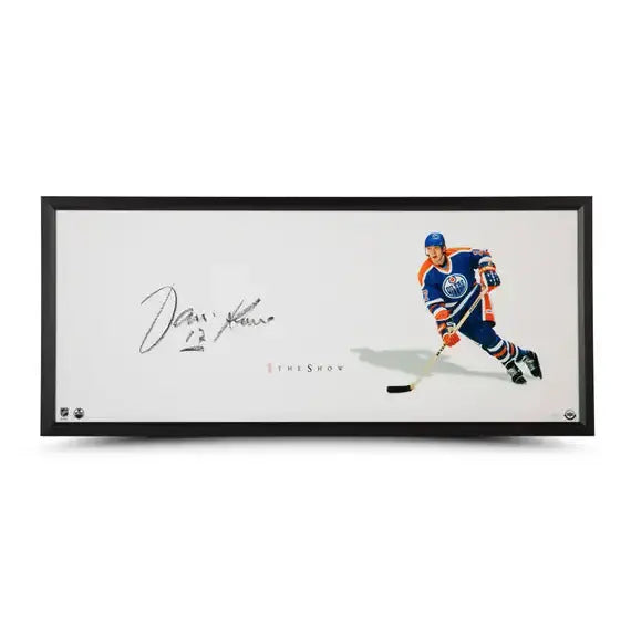 Jari Kurri Autographed “The Show” Display 