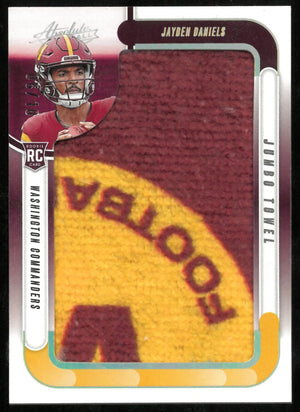 Jayden Daniels /10 Jumbo Towel Absolute 2024 Panini RC Rookie 