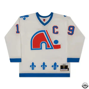 Joe Sakic Autographed Authentic 1994 Quebec Nordiques Home White Mitchell & Ness Jersey 