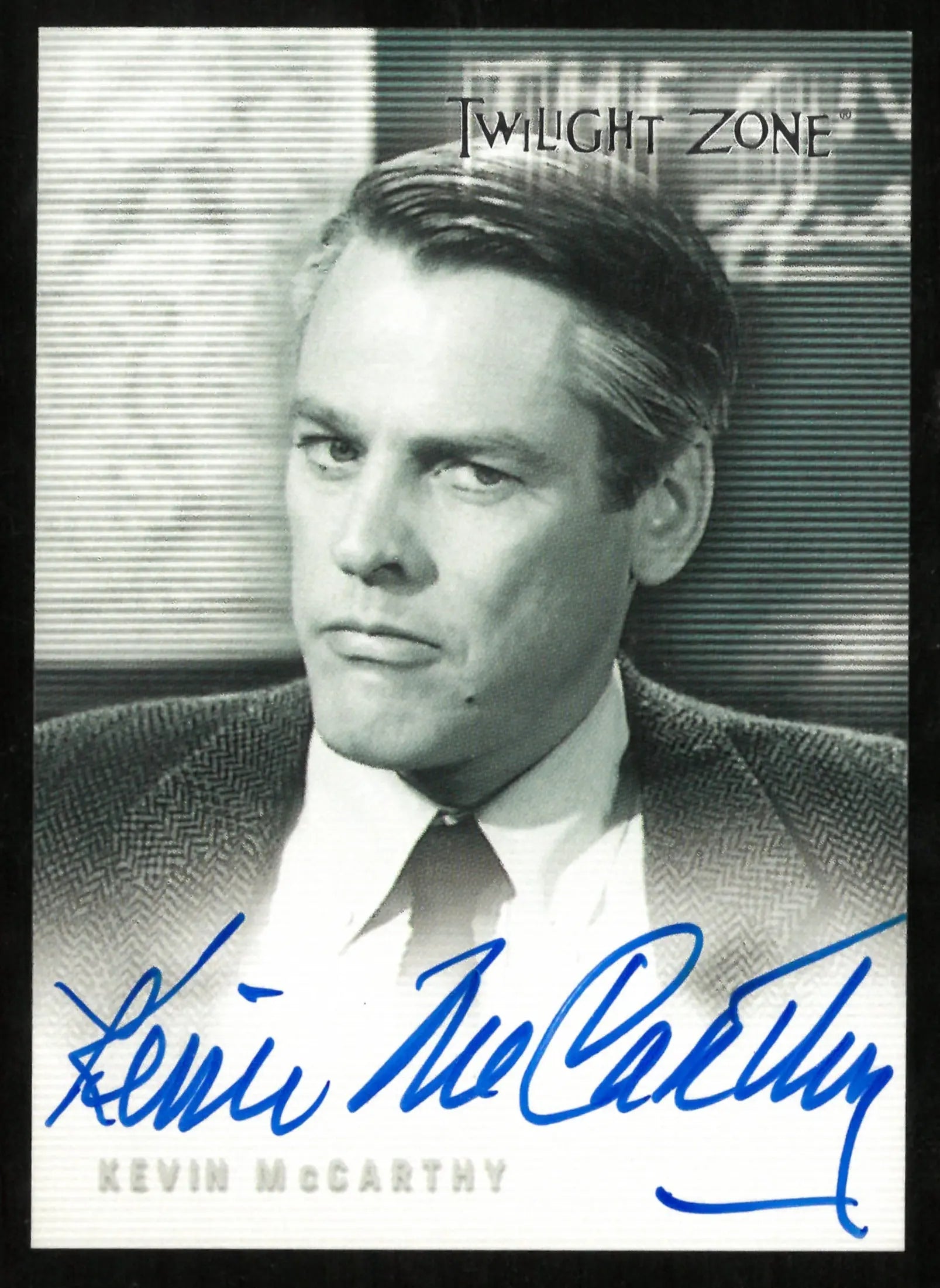 Kevin McCarthy As Walter Jameson Twilight Zone Auto Autograph #A-6 