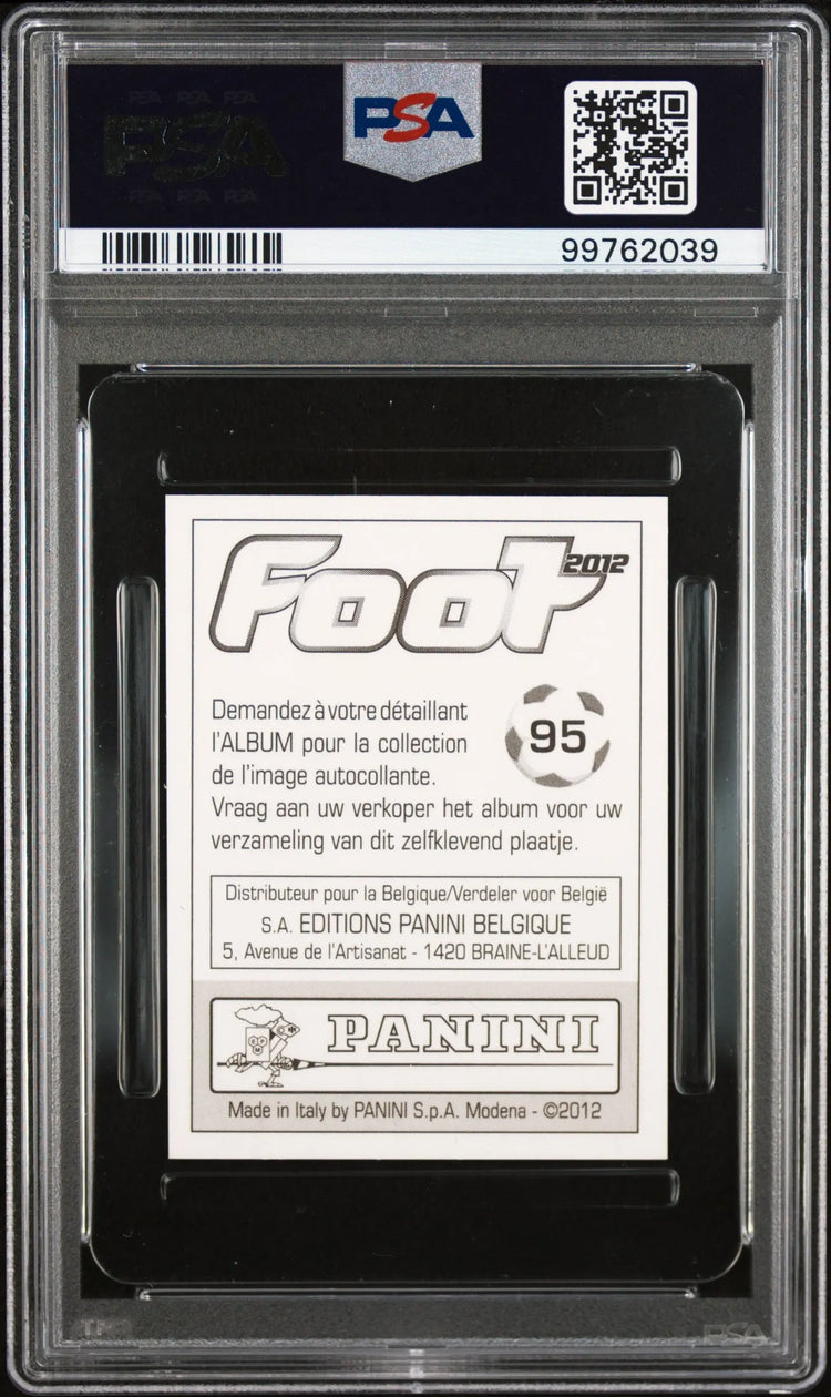 Kevin de Bruyne 2011 Panini Foot Belgium PSA 9 LOW POP RC Rookie 