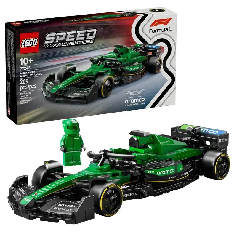 LEGO Aston Martin Aramco F1® AMR24 Race Car 
