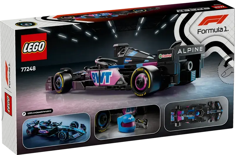 LEGO BWT Alpine F1® Team A524 Race Car 