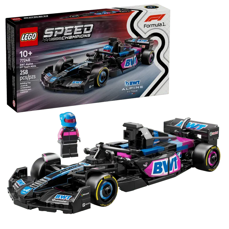 LEGO BWT Alpine F1® Team A524 Race Car 