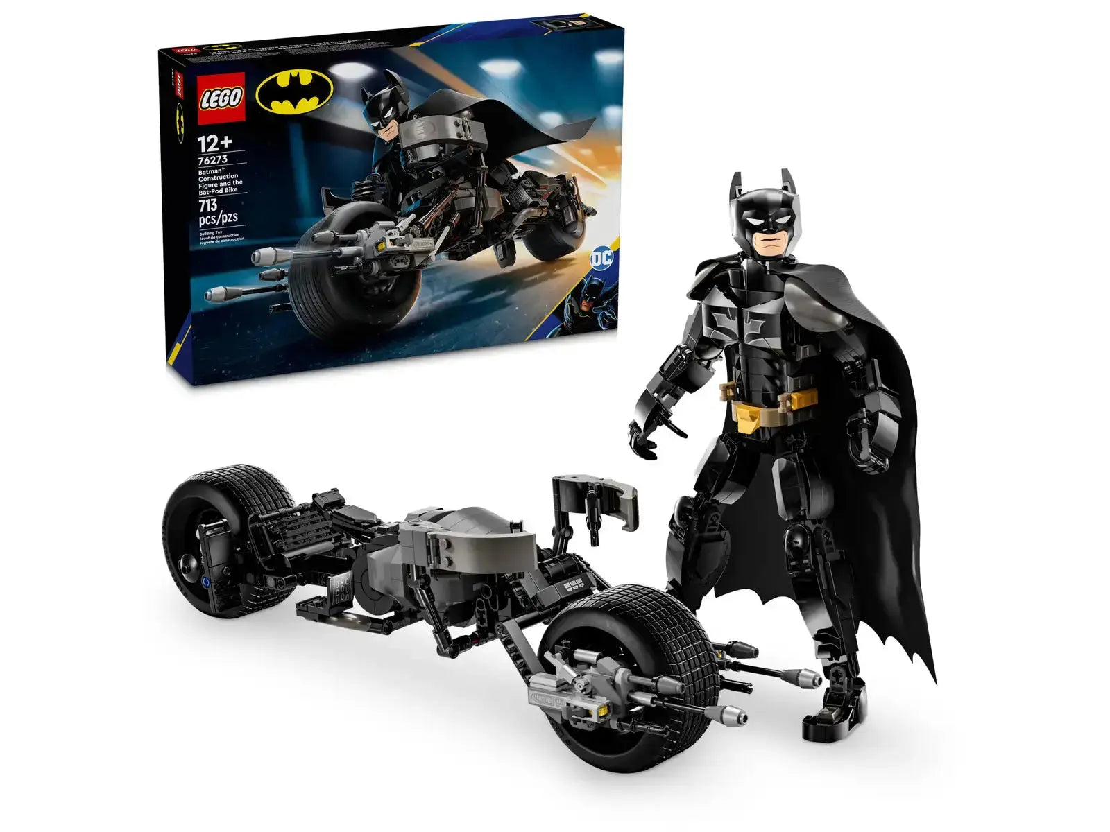 LEGO Batman Construction Figure and The Bat-Pod Bike 