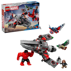 LEGO Captain America vs. Red Hulk Battle 