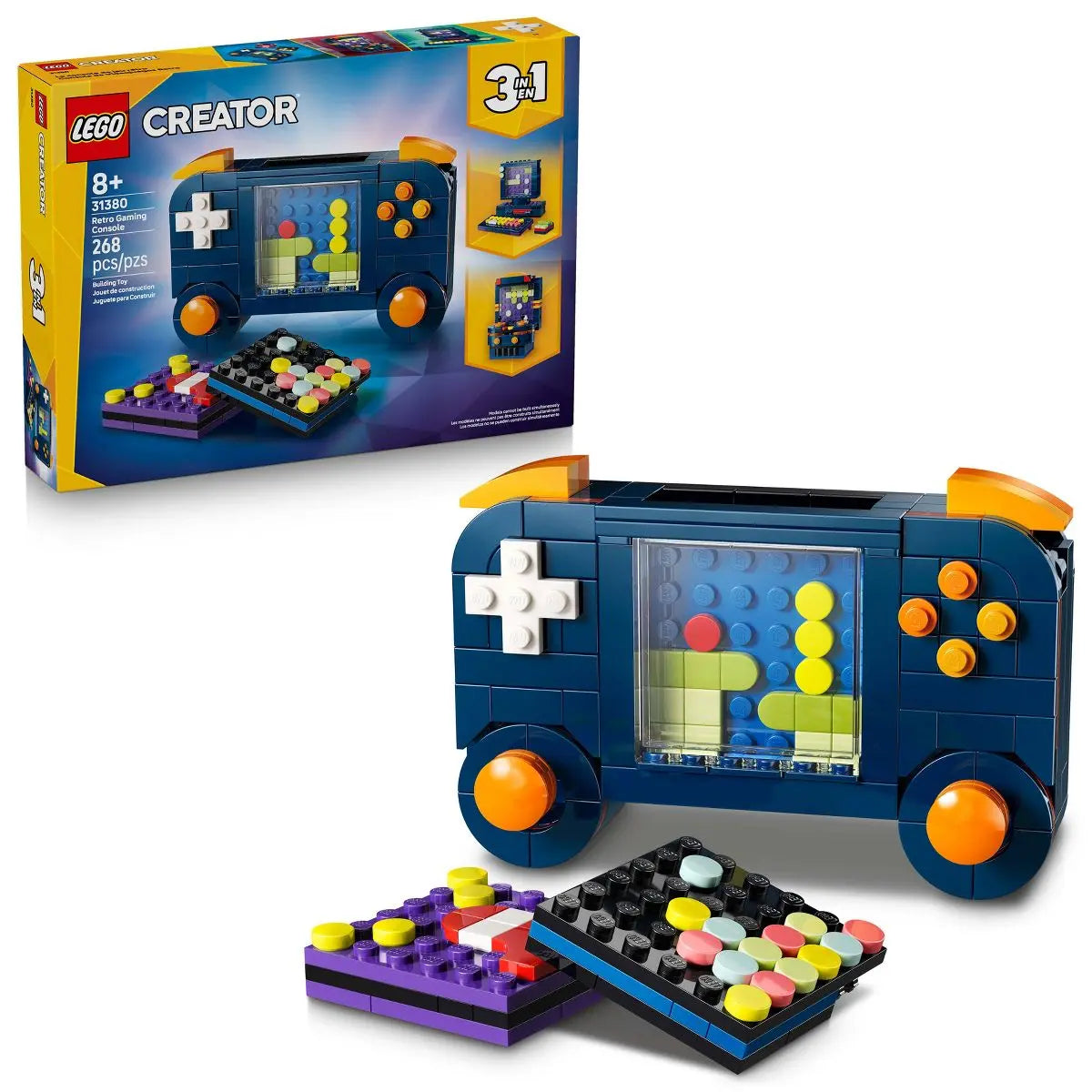 LEGO Creator 3 in 1 Retro Gaming Console Toy 31380 