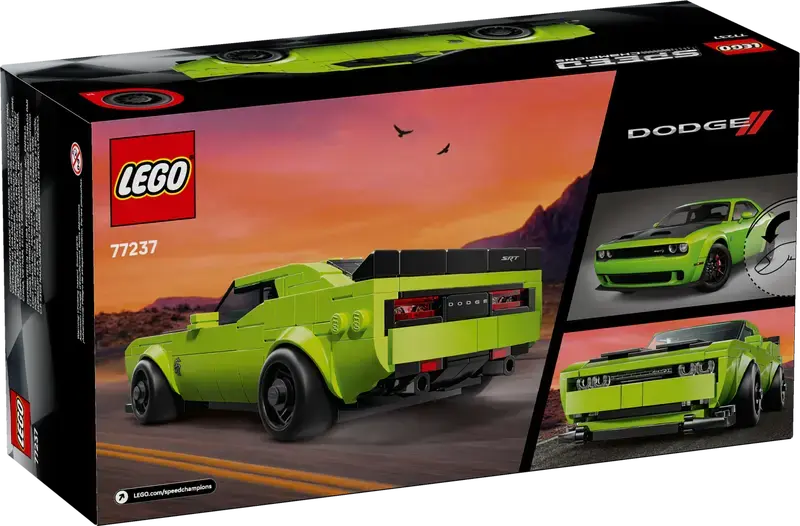 LEGO Dodge Challenger SRT Hellcat Sports Car 