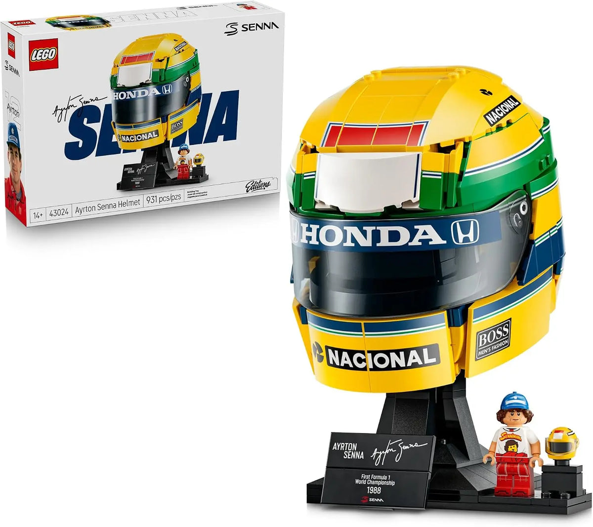LEGO Editions Ayrton Senna Helmet 43024 