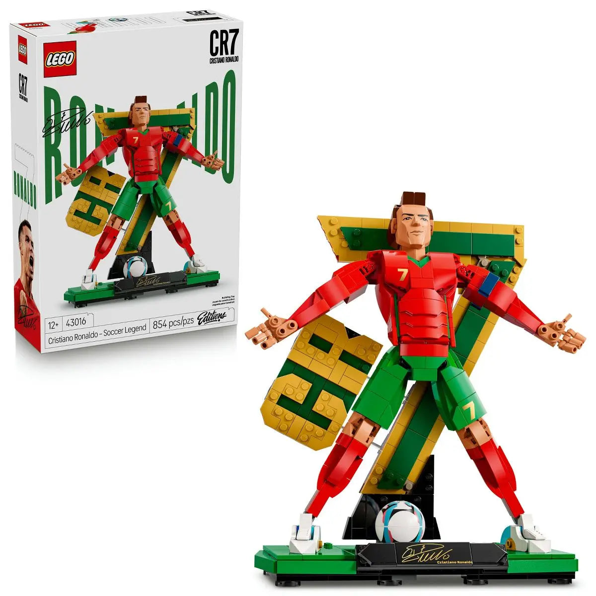 LEGO Editions Cristiano Ronaldo – Soccer Legend 43016 