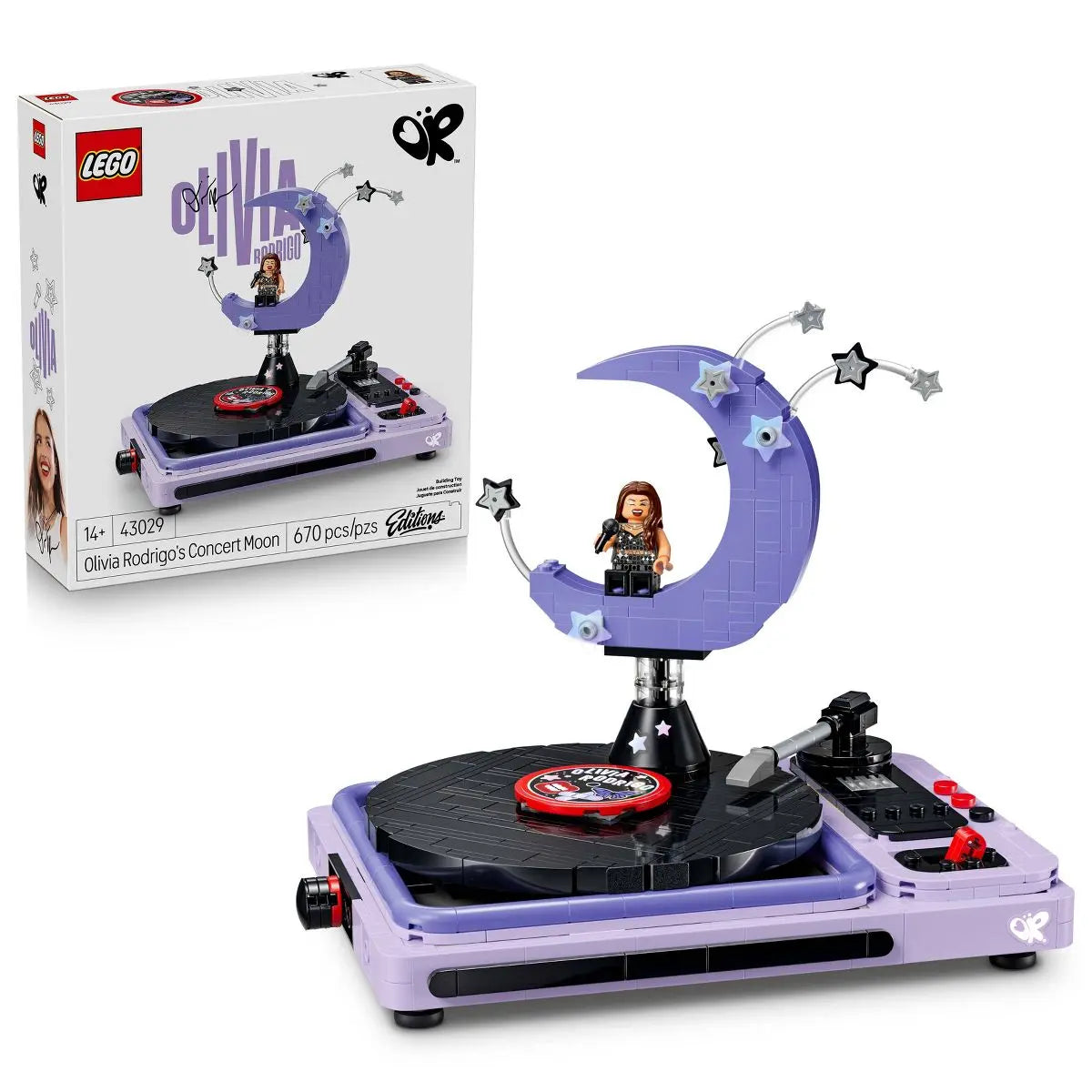LEGO Editions Olivia Rodrigo's Concert Moon 43029 