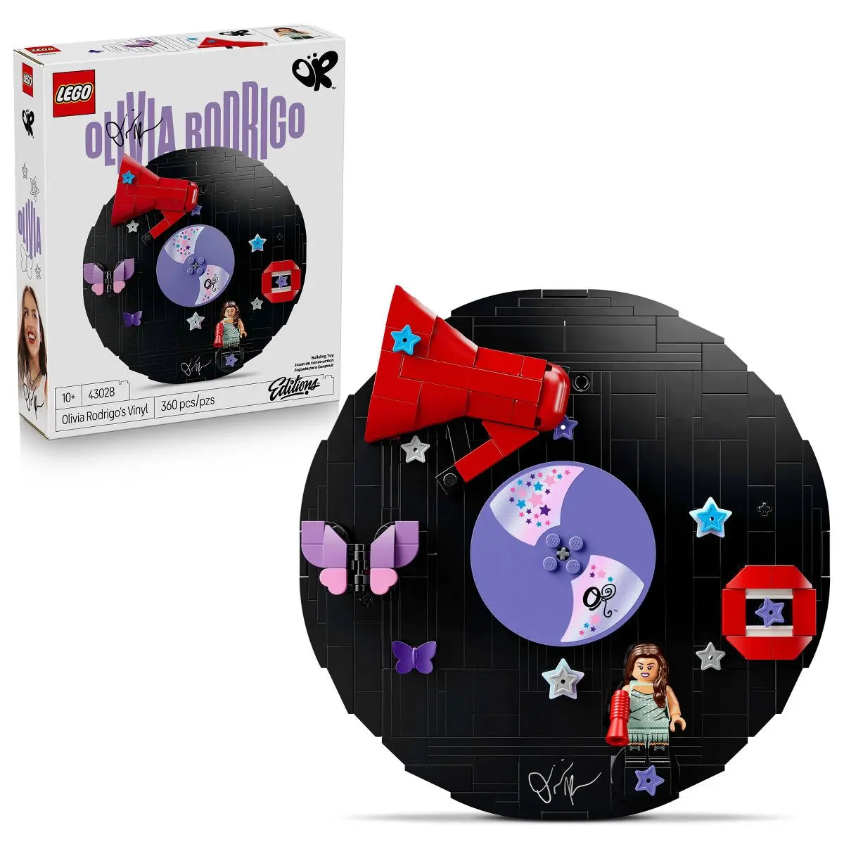 LEGO Editions Olivia Rodrigo's Vinyl 43028 