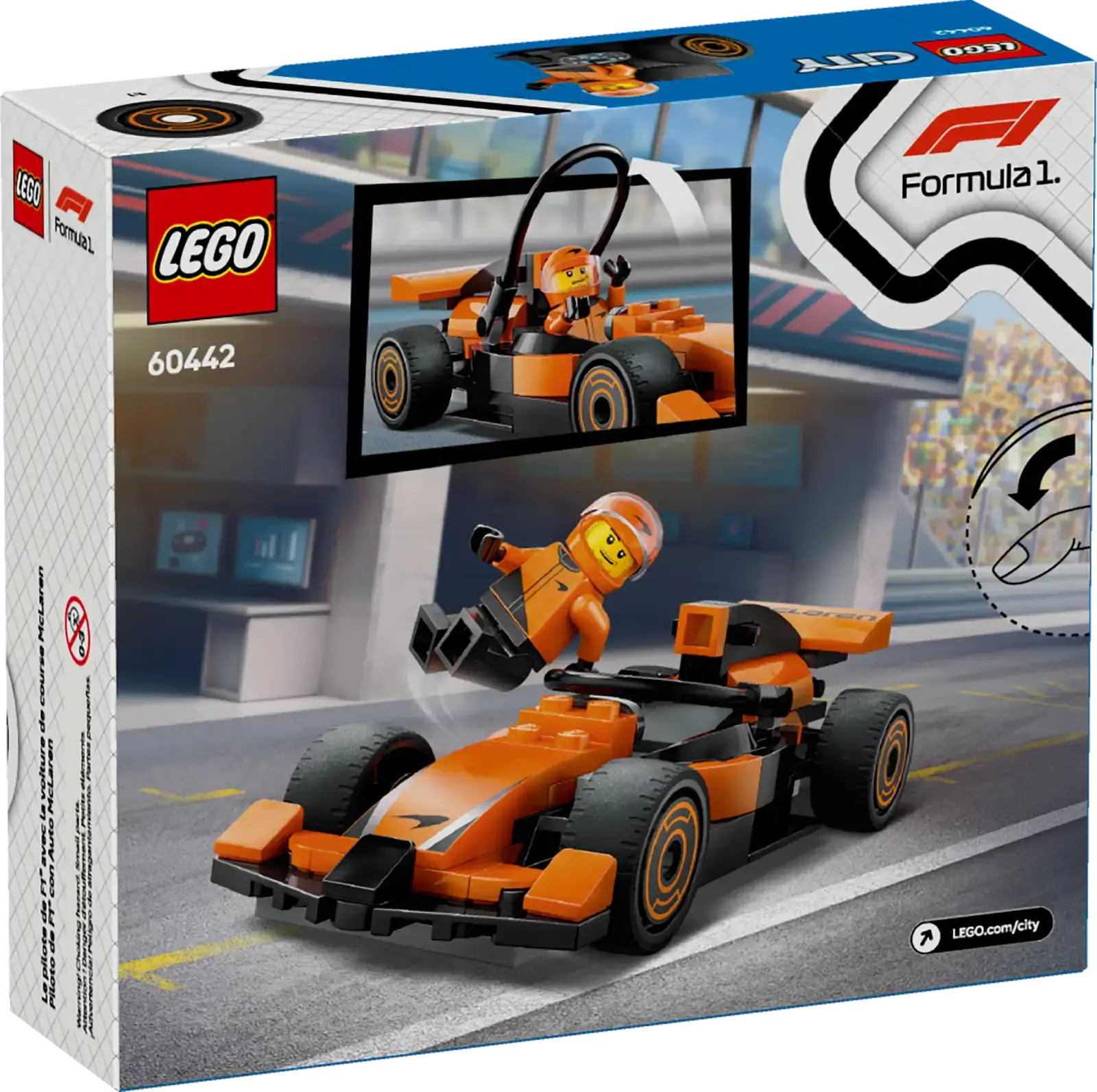 LEGO F1® Driver with McLaren Race Car 