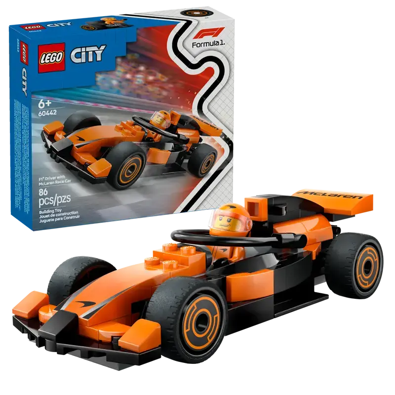 LEGO F1® Driver with McLaren Race Car 