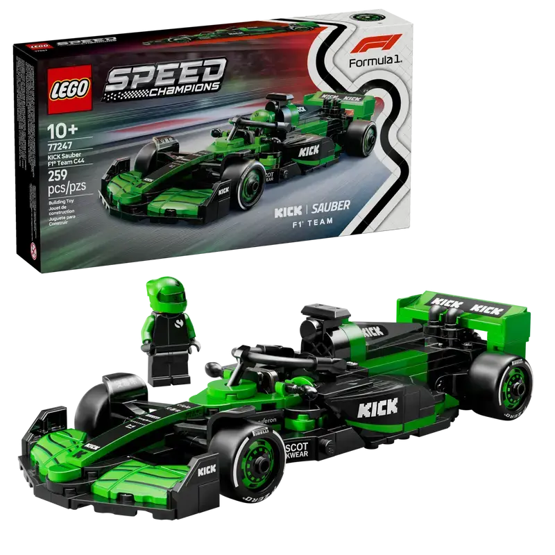 LEGO KICK Sauber F1® Team C44 Race Car 