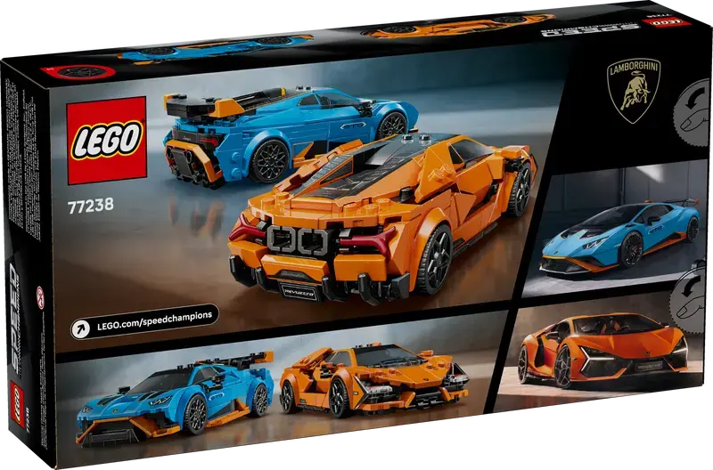 LEGO Lamborghini Revuelto & Huracán STO 