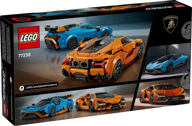 LEGO Lamborghini Revuelto & Huracán STO 
