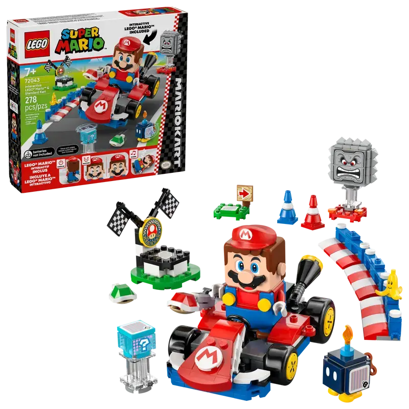 LEGO Mario Kart™ – Interactive LEGO® Mario™ & Standard Kart 