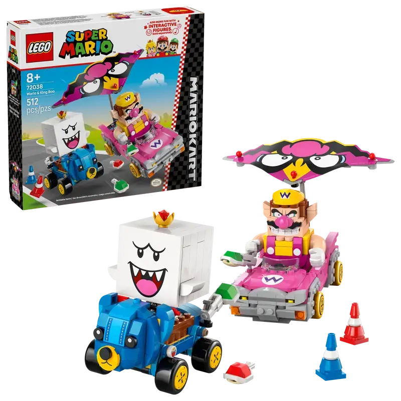 LEGO Mario Kart™ – Wario & King Boo 