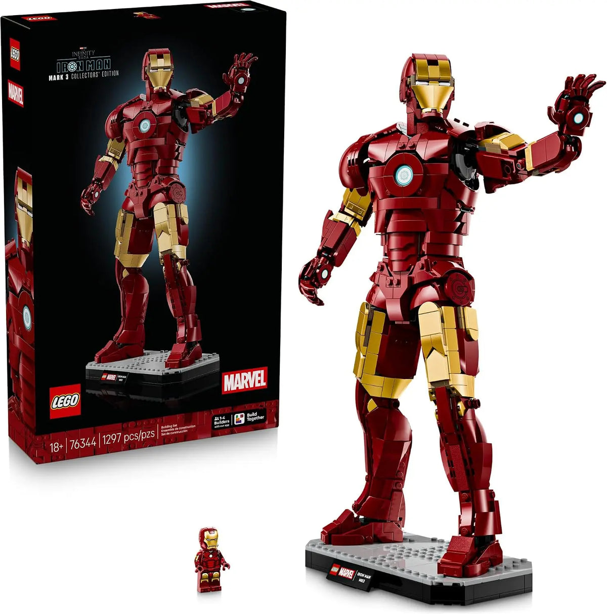 LEGO Marvel Iron Man Mark 3 Collectors Edition 76344 