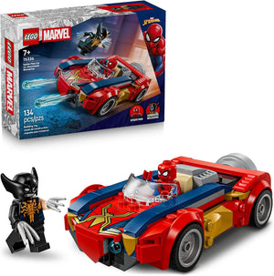 LEGO Marvel Spider Man Car vs Venomized Wolverine 76336 