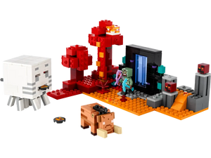 LEGO Minecraft The Nether Portal Ambush 