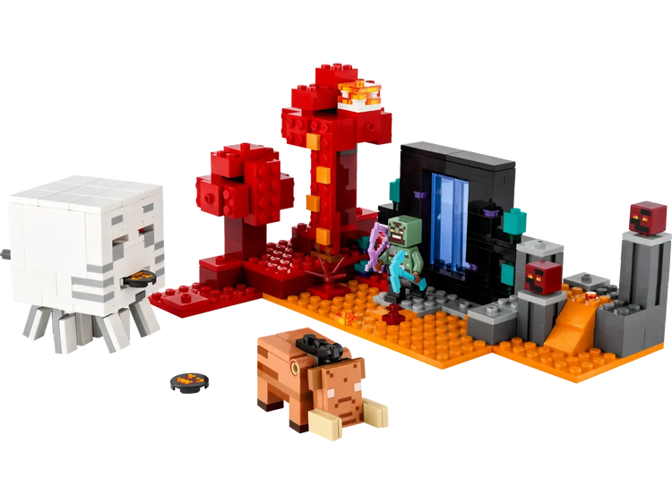 LEGO Minecraft The Nether Portal Ambush 
