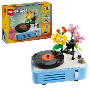 LEGO Record Player with Flowers 