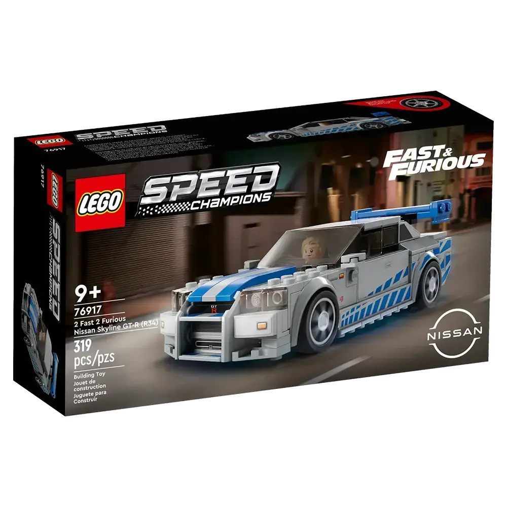 LEGO Speed Champions 2 Fast 2 Furious Nissan Skyline GT-R (R34) 