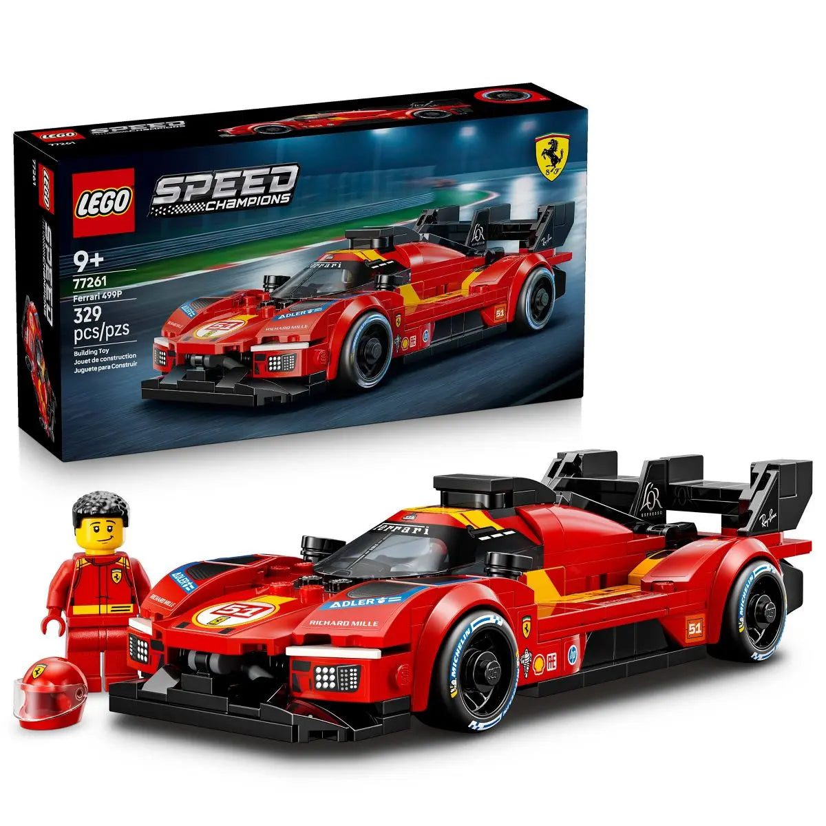 LEGO Speed Champions Ferrari 499P Toy Car 77261 