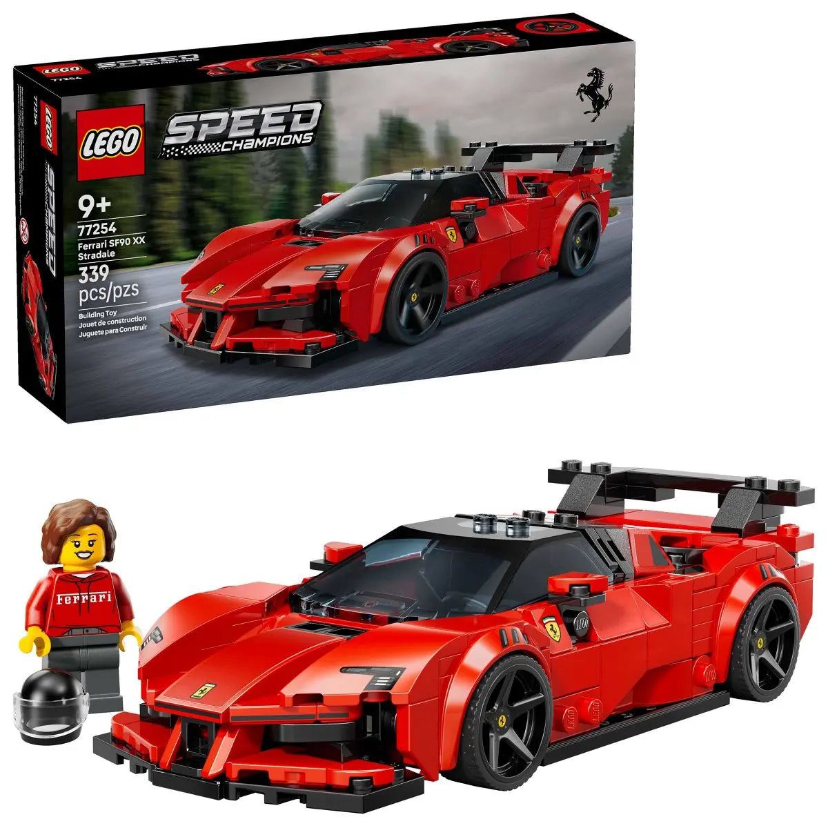 LEGO Speed Champions Ferrari SF90 XX Stradale Sports Car 77254 