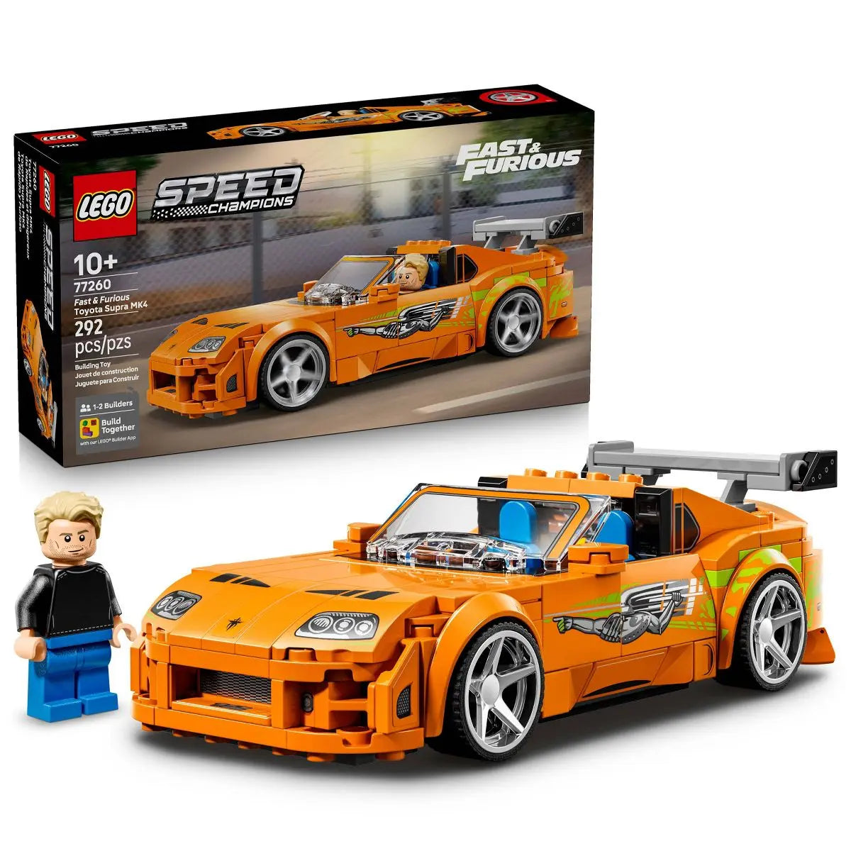 LEGO Speed Champions The Fast and The Furious Toyota Supra MK4 77260 