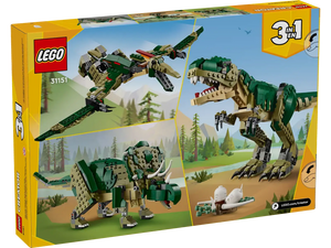 LEGO T Rex Tricertops Pterodactyl 