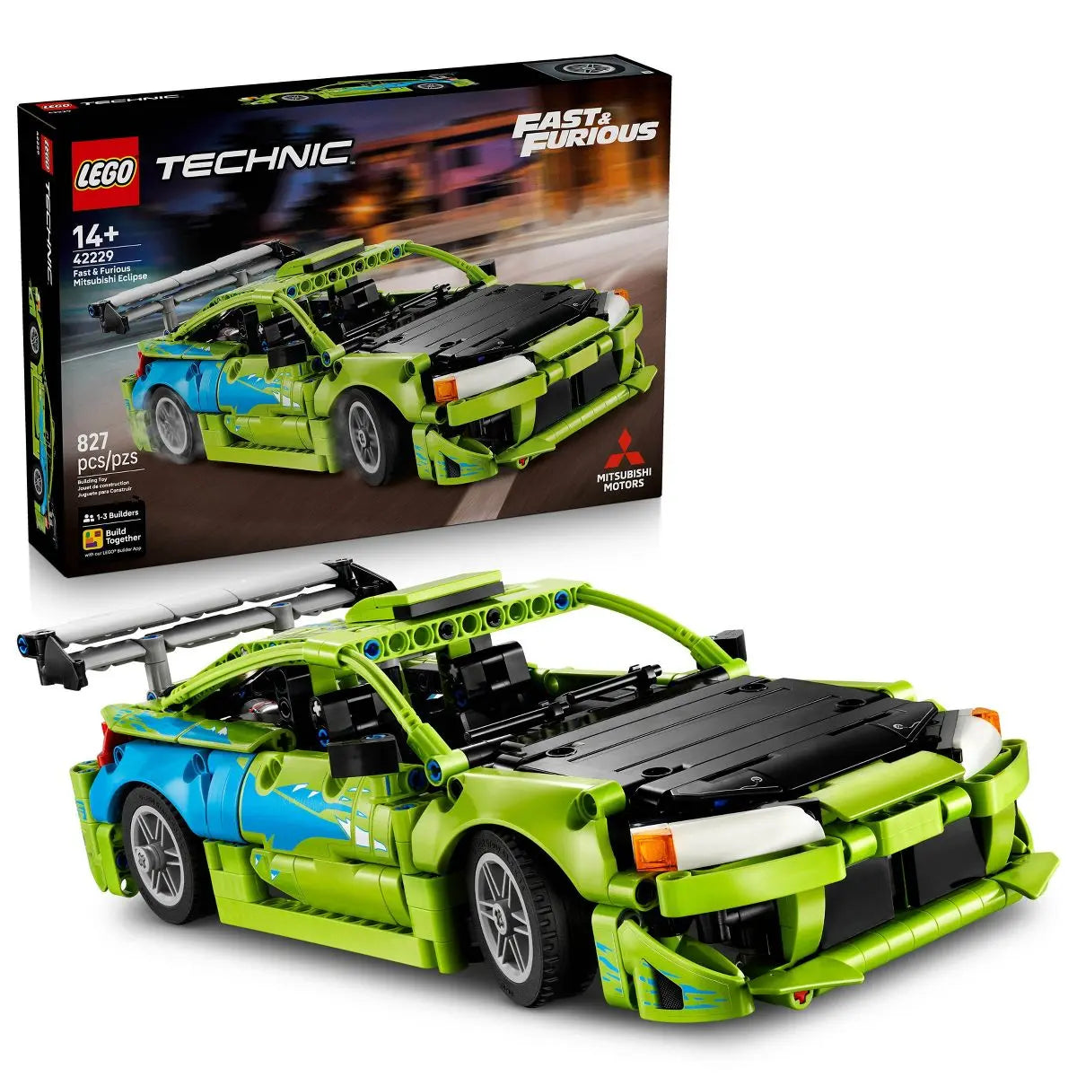 LEGO Technic Fast and Furious Mitsubishi Eclipse Car 42229 